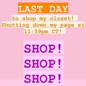 4/14/21 : LAST DAY BEFORE MY PAGE IS SHUT DOWN!